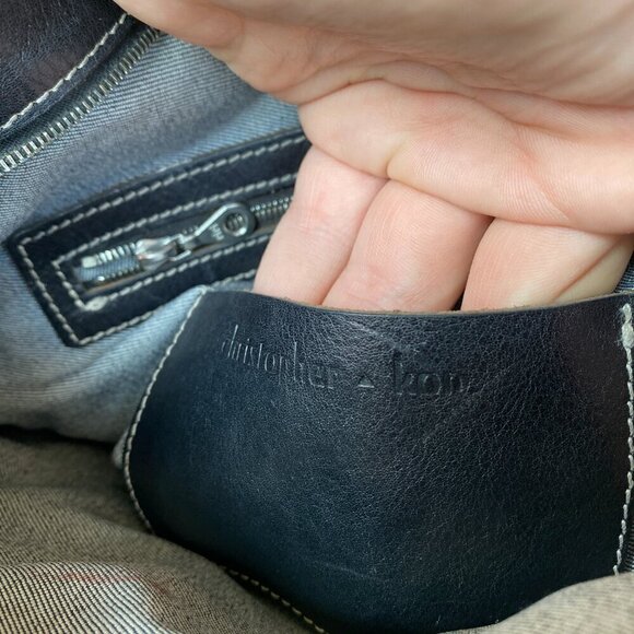 Vintage Christopher Kon Purse Handbag Black - Picture 10 of 10